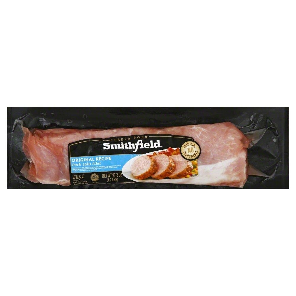 slide 1 of 1, Smithfield Original Pork Loin Fillets, 27.2 oz