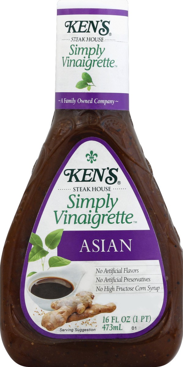 slide 2 of 2, Ken's Simply Vinaigrette Asian, 16 fl oz