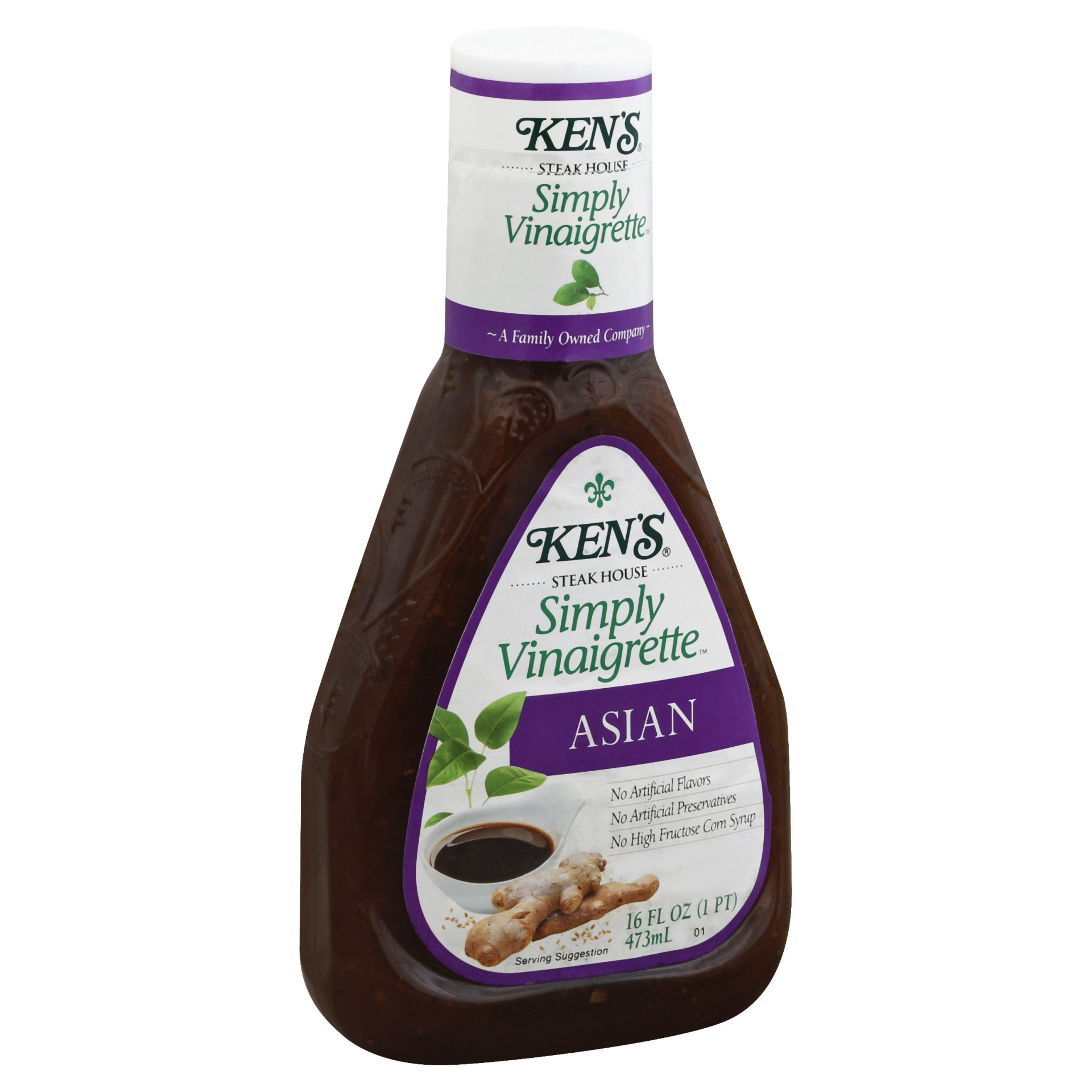 slide 1 of 2, Ken's Simply Vinaigrette Asian, 16 fl oz