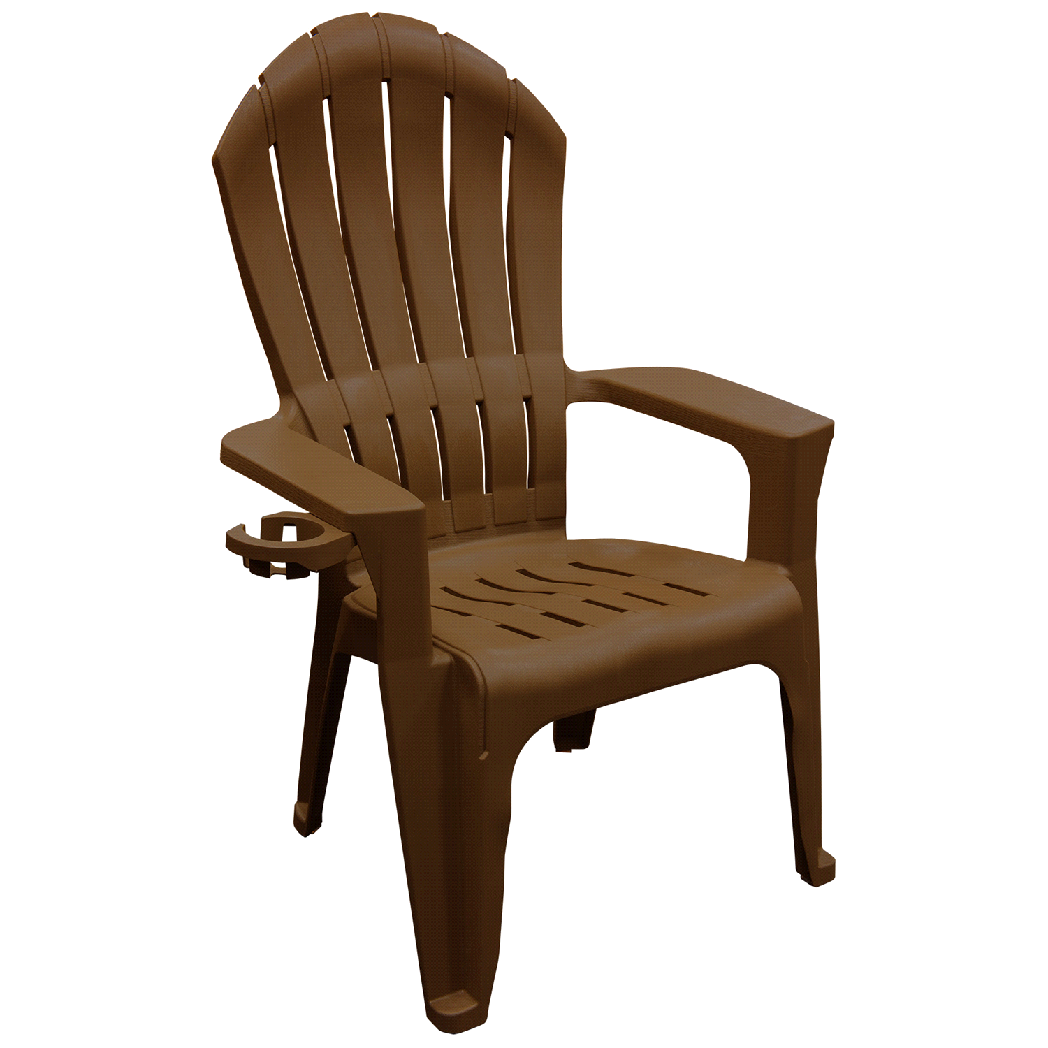 slide 1 of 1, Adams Earth Brown Adirondack Chair -Adams, 1 ct