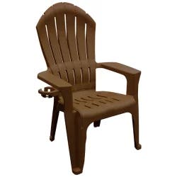Adams Earth Brown Adirondack Chair -Adams