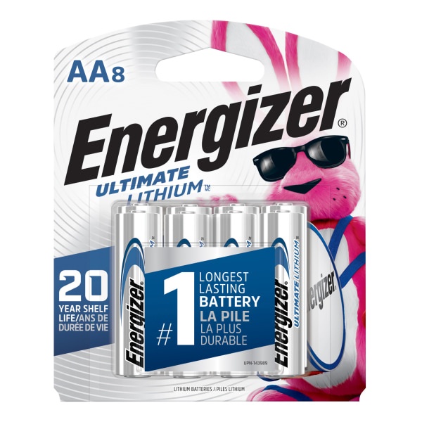 slide 1 of 2, Energizer Batteries 8 ea, 8 ct