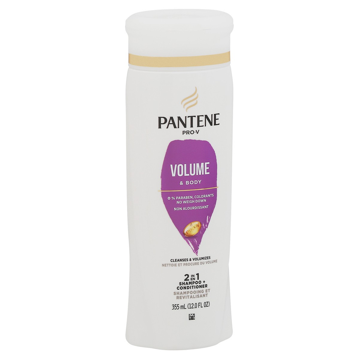 slide 6 of 9, Pantene Sheer Volume 2-in-1 Shampoo & Conditioner 12.0oz, 12 fl oz