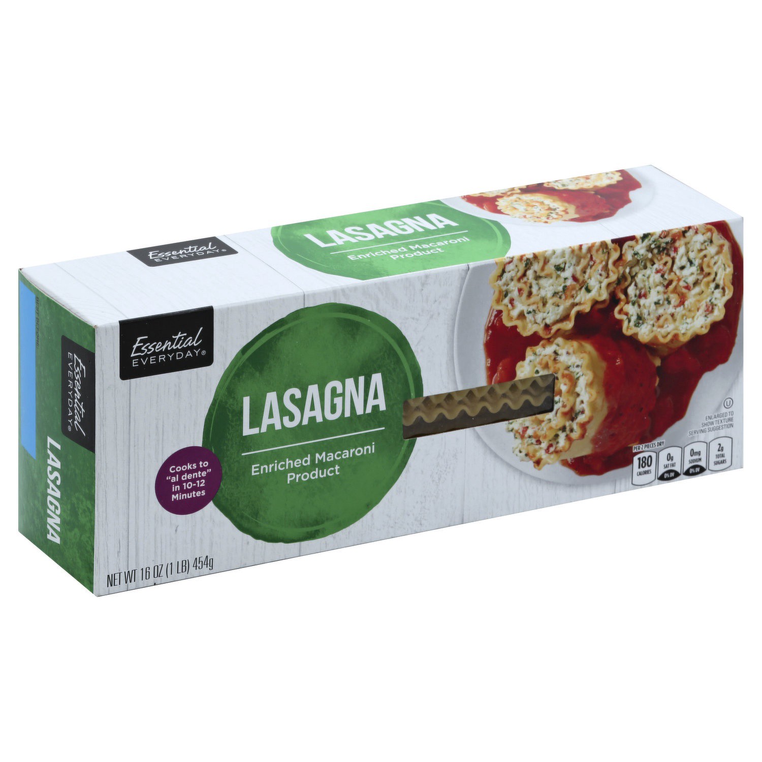 slide 1 of 1, Essential Everyday Lasagna Noodles, 16 oz