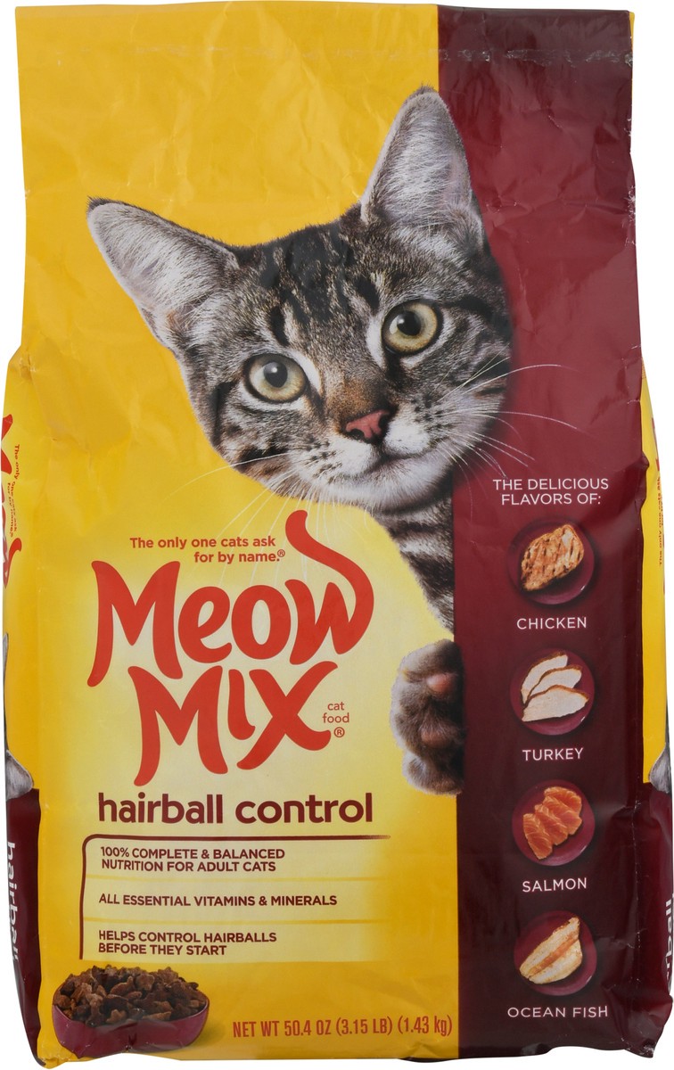 slide 5 of 12, Meow Mix Hairball Control Cat Food 50.4 oz, 50.4 oz