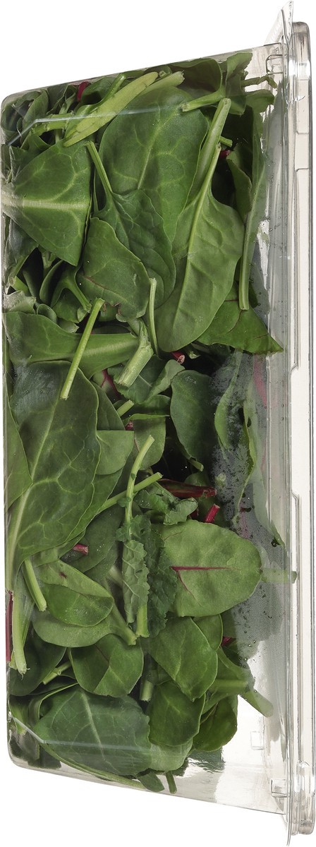 slide 7 of 9, O Organics Organic Super Greens Baby Spinach Baby Chard Baby Kale, 16 oz