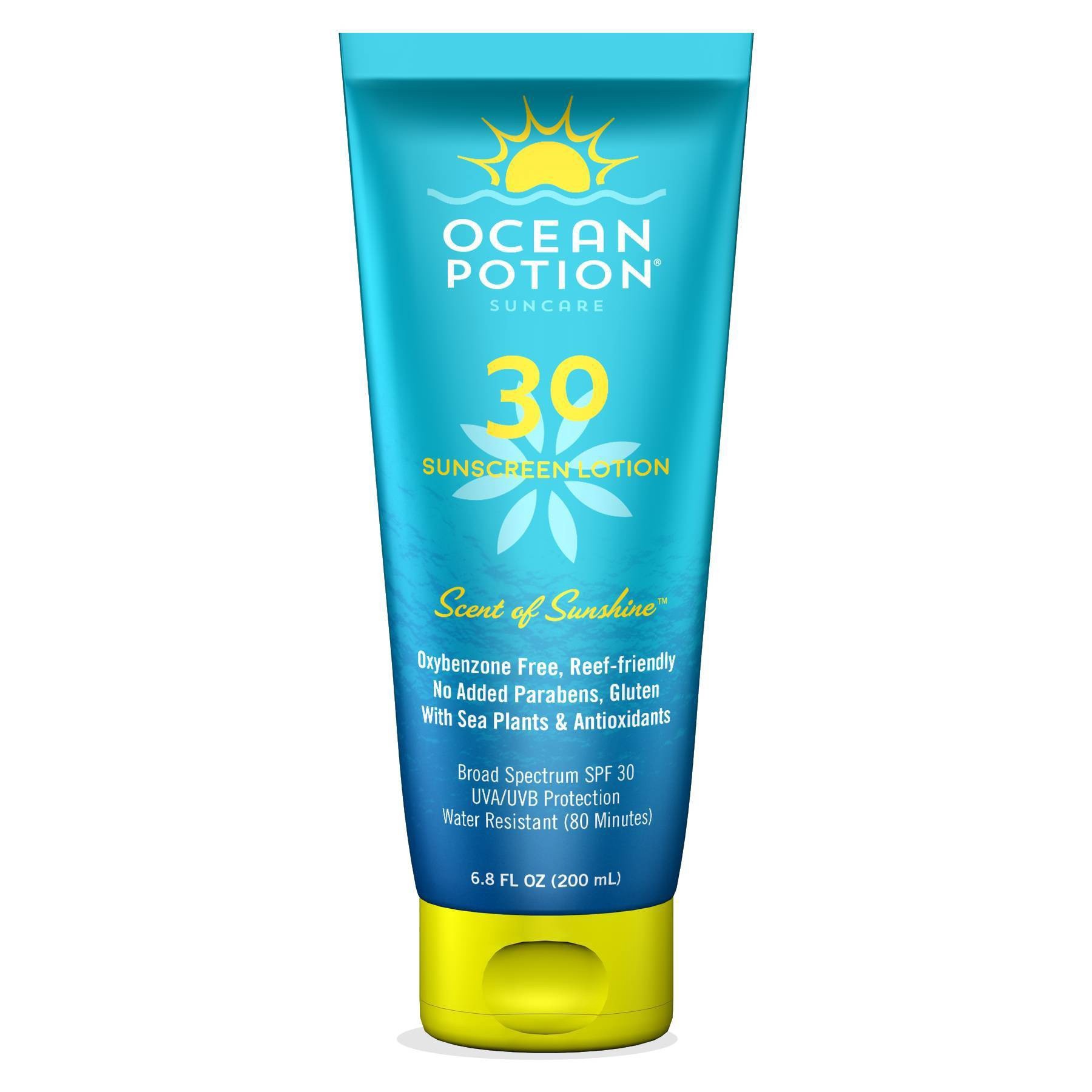 slide 1 of 2, Ocean Potion Sunscreen Lotion SPF 30, 6.8 fl oz