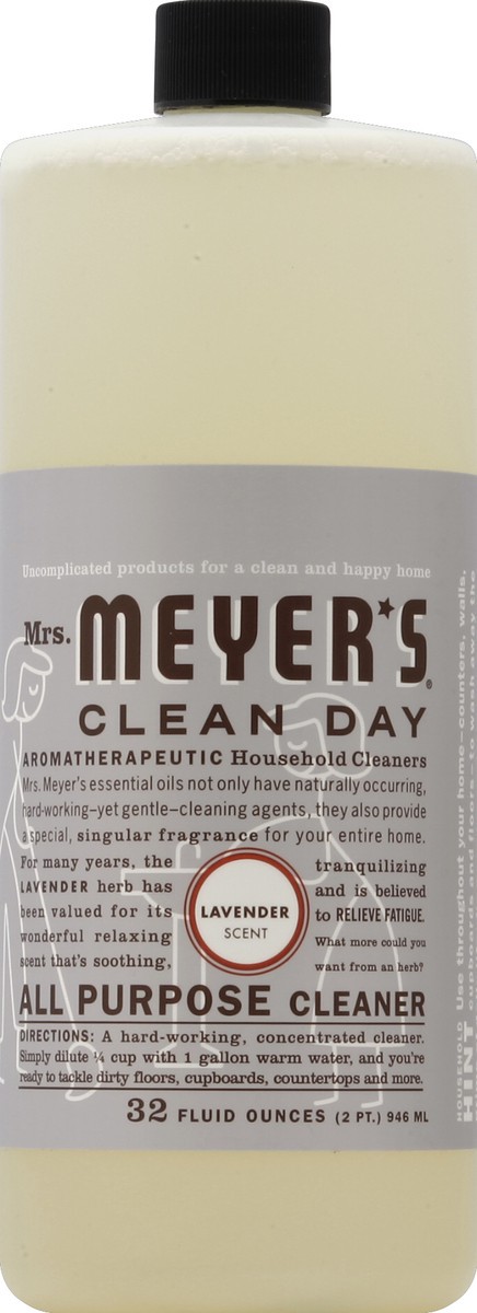 slide 2 of 3, Mrs. Meyer's Clean Day All Purpose Cleaner Lavender, 32 oz