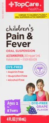 TopCare Health Children's Grape Flavor Pain & Fever 4 oz