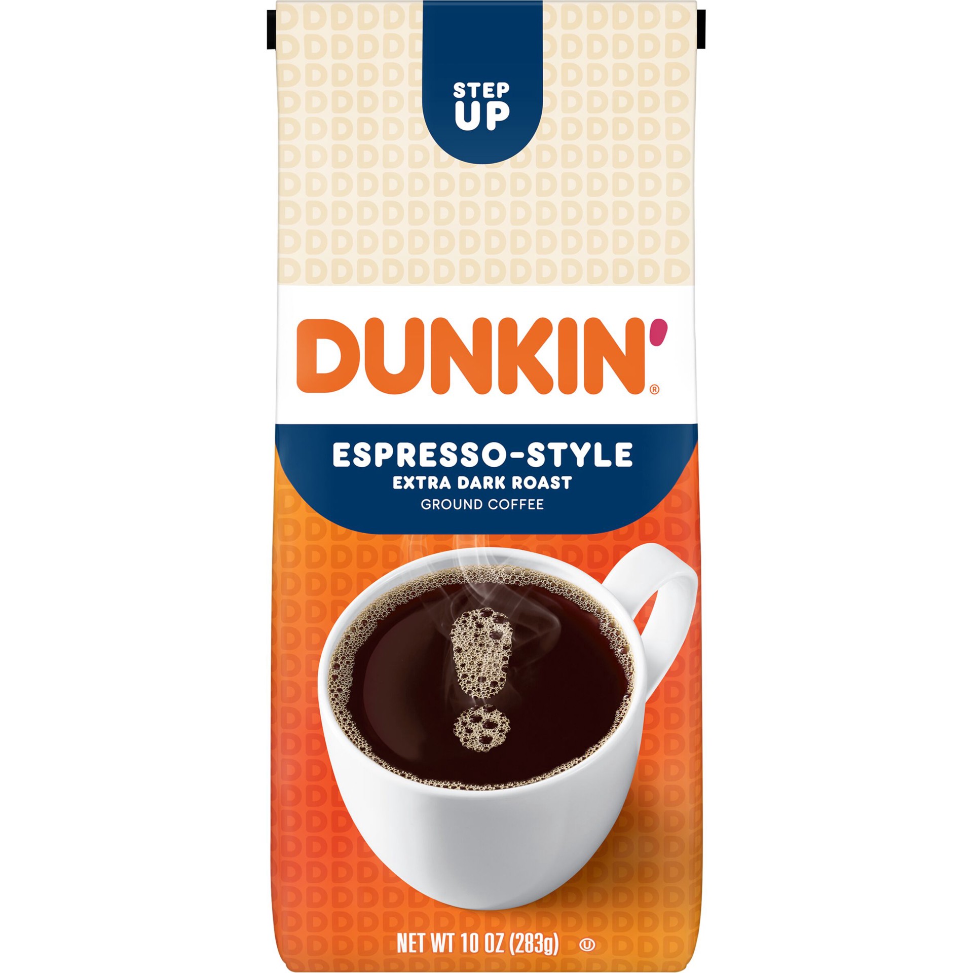 slide 1 of 6, Dunkin' Dunkin Espresso Roast Ground Coffee, 10 oz