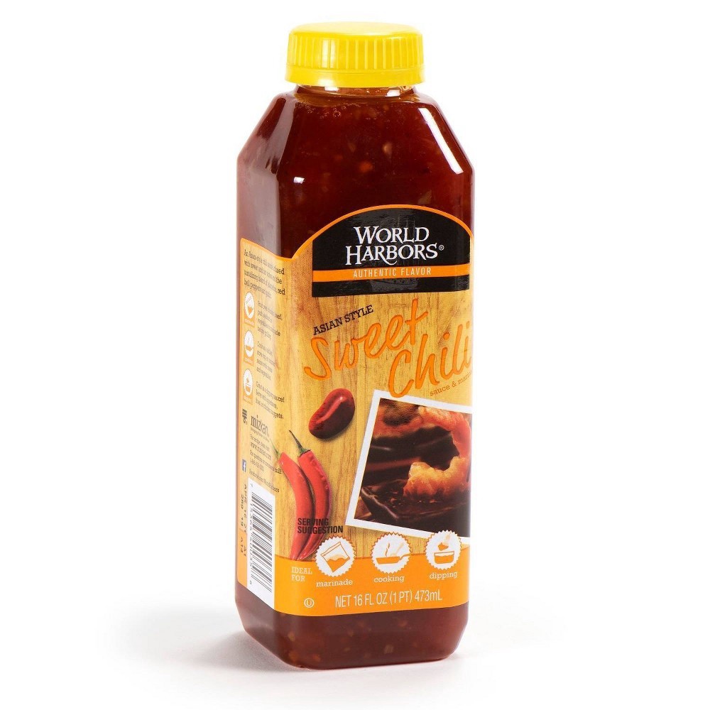 slide 3 of 3, World Harbors Sweet Chili Marinade, 16 oz