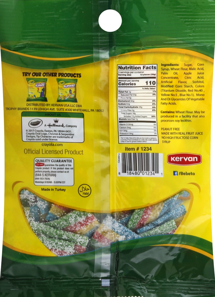 slide 3 of 8, Crayola Candy 3.5 oz, 3.5 oz