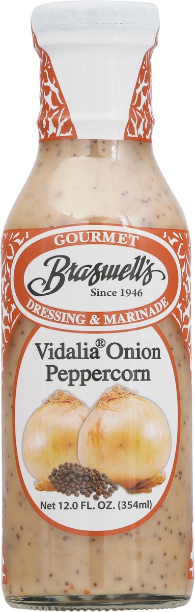 slide 9 of 11, Braswell's Vidalia Onion Peppercorns All Natural Dressing, 12 oz
