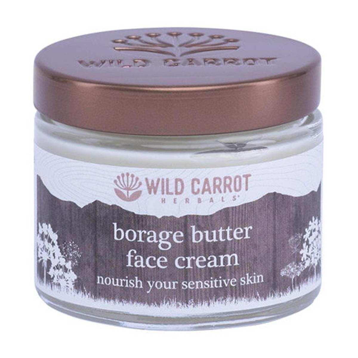 Wild Carrot Herbals Wild Carrot Borage Butter Face Cream 2 fl oz Shipt