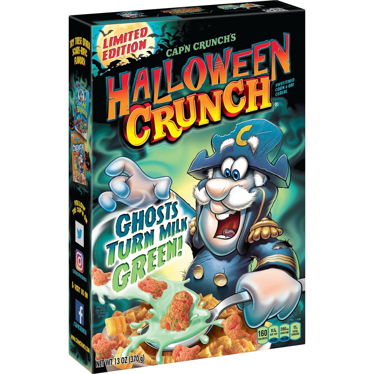 slide 5 of 7, Cap'n Crunch's Halloween Crunch Cereal, 13 oz