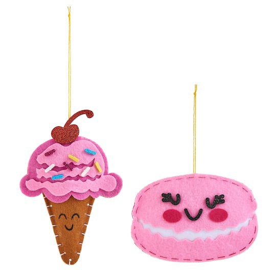 slide 1 of 5, Sweets Felt Sewing Kit By Creatology, 1 ct