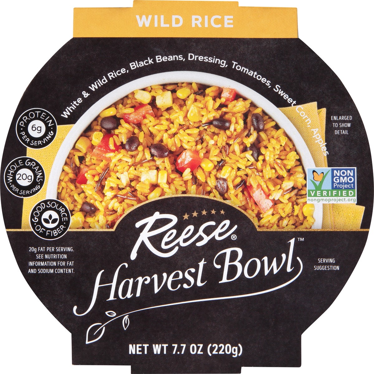 slide 3 of 10, Reese Harvest Bowls Wild Rice, 7.76 oz