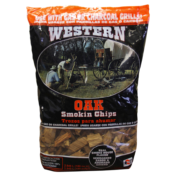 slide 1 of 1, Western Oak Smoking Chips, 180 cu in