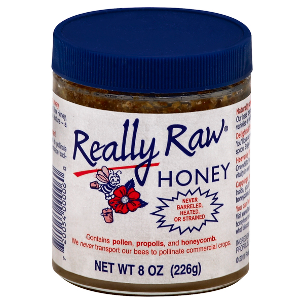 slide 1 of 1, Really Raw Honey 8 oz, 8 oz