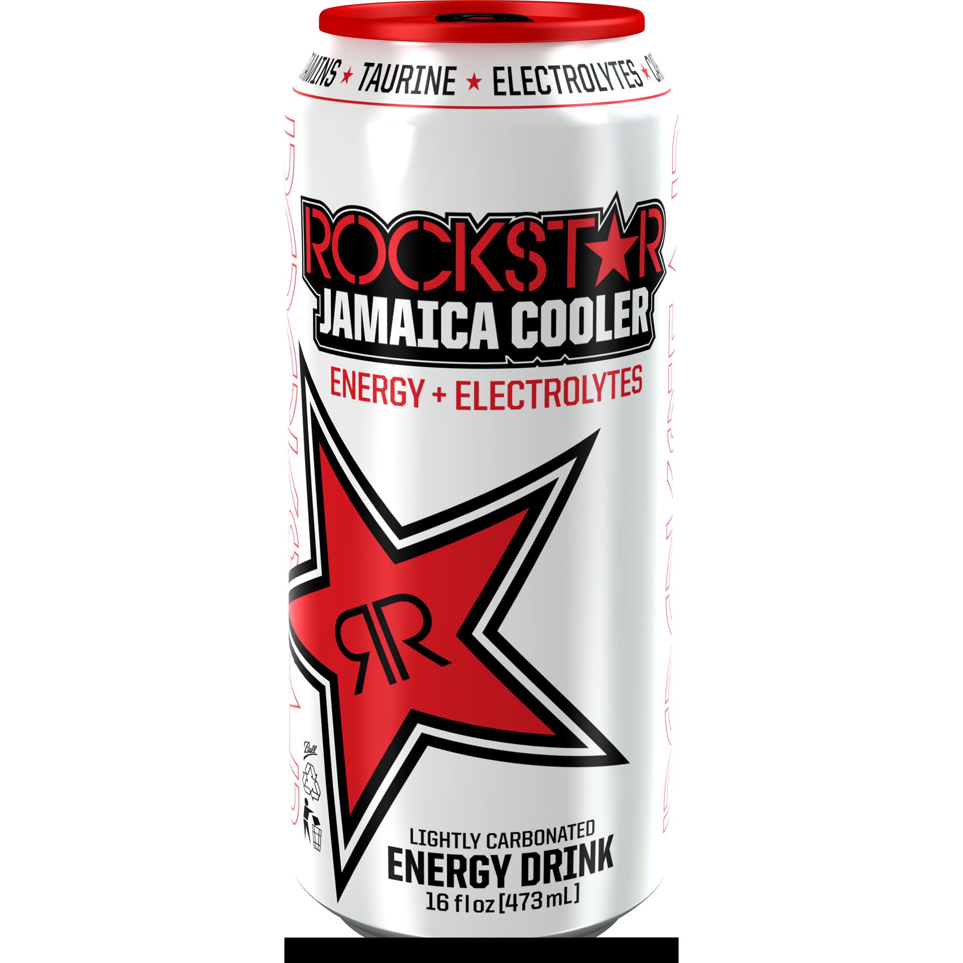 slide 1 of 1, Rockstar Jamaica Cooler 16 Fluid Ounces Can Single - 16 oz, 16 oz