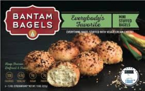 slide 1 of 1, Bantam Bagels Everybody's Favorite Mini Stuffed Bagels, 7.8 oz