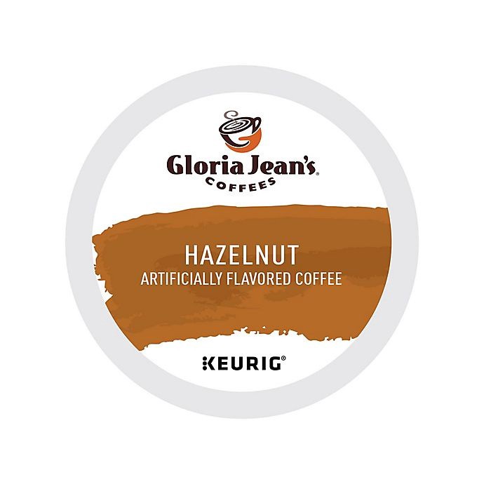 slide 2 of 8, Gloria Jean's Value Pack K-Cup Pods Hazelnut Medium Roast Arabica Coffee 48 ea Box, 48 ct