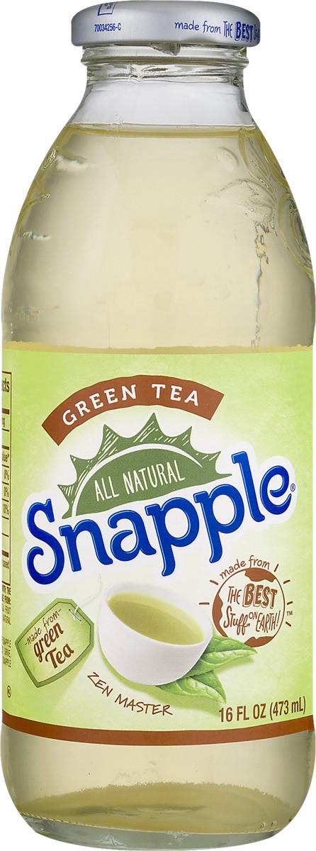 slide 9 of 9, Snapple Iced Tea Green, 16 fl oz