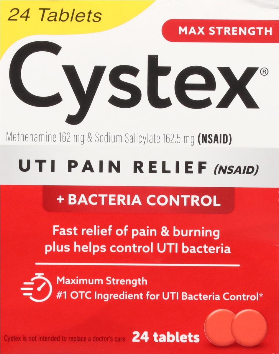 slide 5 of 14, Cystex Urinary Pain Relief 24ct, 24 ct