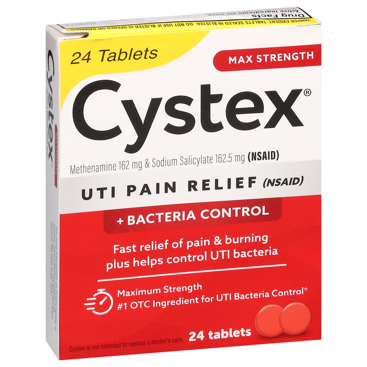 slide 9 of 14, Cystex Urinary Pain Relief 24ct, 24 ct