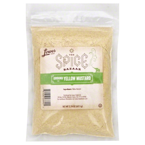 slide 1 of 1, Spice Bazaar Yellow Mustard 2.24 oz, 2.24 oz