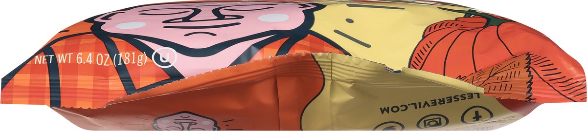 slide 2 of 9, LesserEvil Organic Pumpkin Spice Popcorn 6.4 oz, 6.40 oz