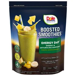 Dole Boosted Smoothies, Energy Day