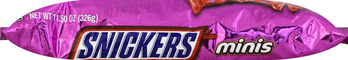 slide 6 of 6, Snickers Valentine's Minis Size Chocolate Candy Bars 11.5-Ounce Bag, 11.5 oz