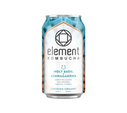 Element Holy Basil & Ashwagandha Organic Kombucha - 12 oz