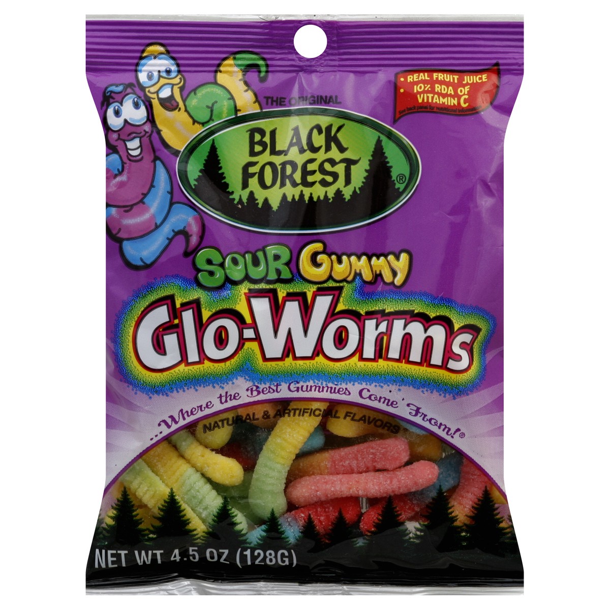 slide 5 of 5, Black Forest Glo-Worms 4.5 oz, 4.5 oz