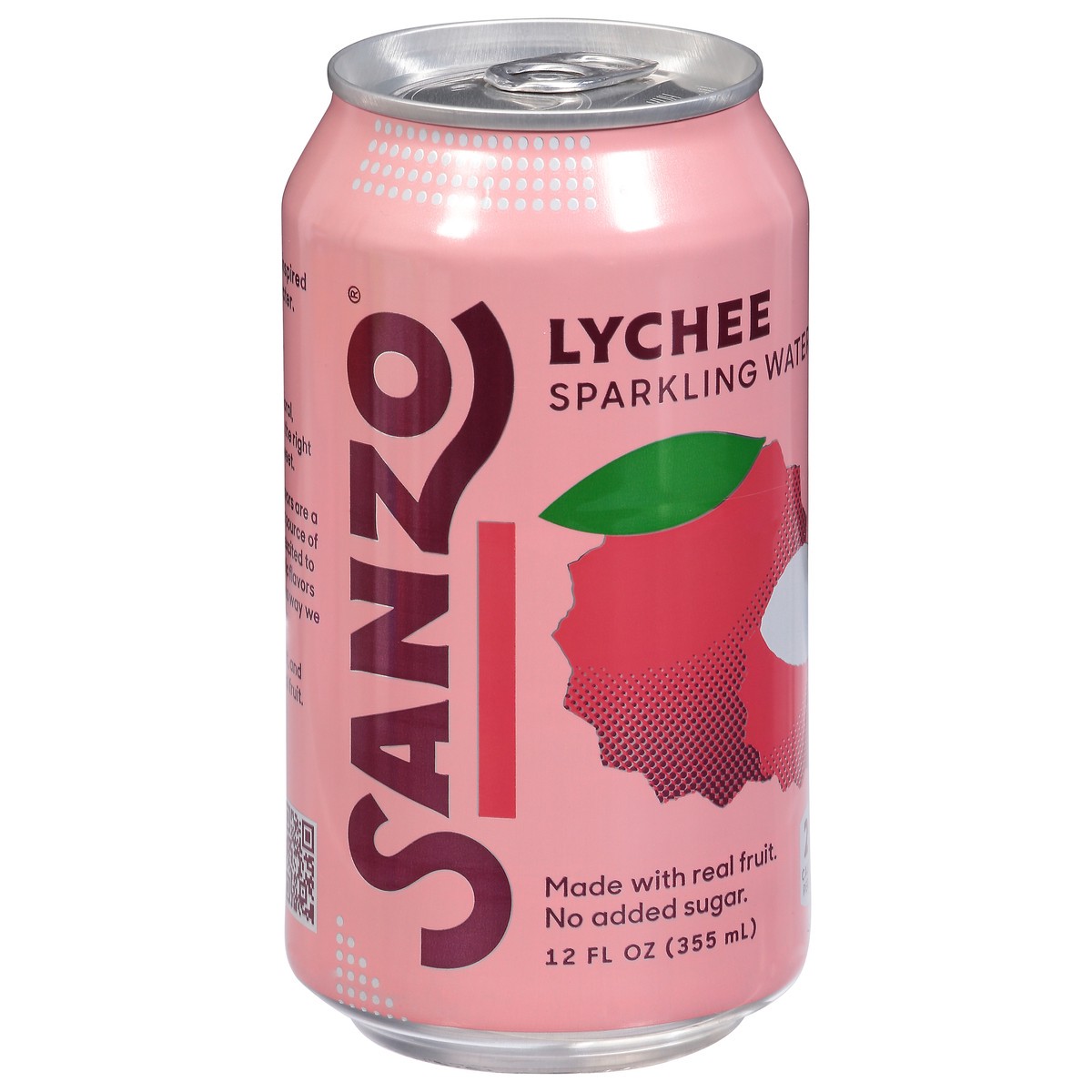 slide 2 of 9, Sanzo Lychee Sparkling Water 12 fl oz, 12 oz