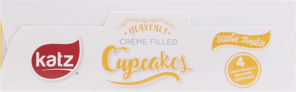 slide 11 of 12, Katz Creme Filled Cupcakes - Lemon, 7 oz