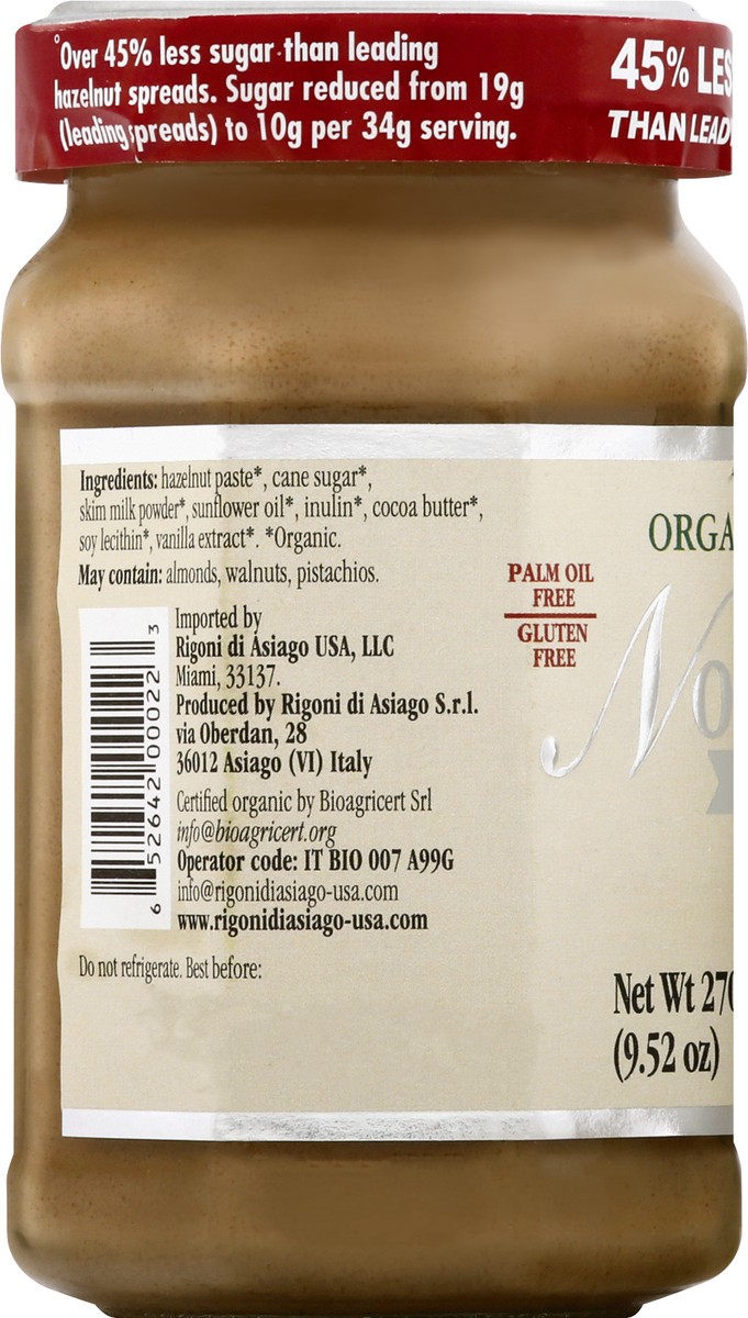 slide 6 of 13, Rigoni di Asiago Hazelnut Spread 270 gr, 270 g