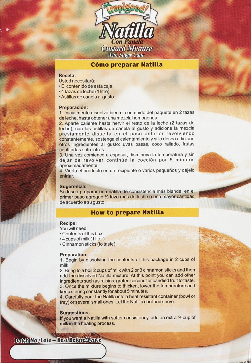 slide 8 of 9, Tropigood! Tropigood Natilla W/Panela, 12 oz