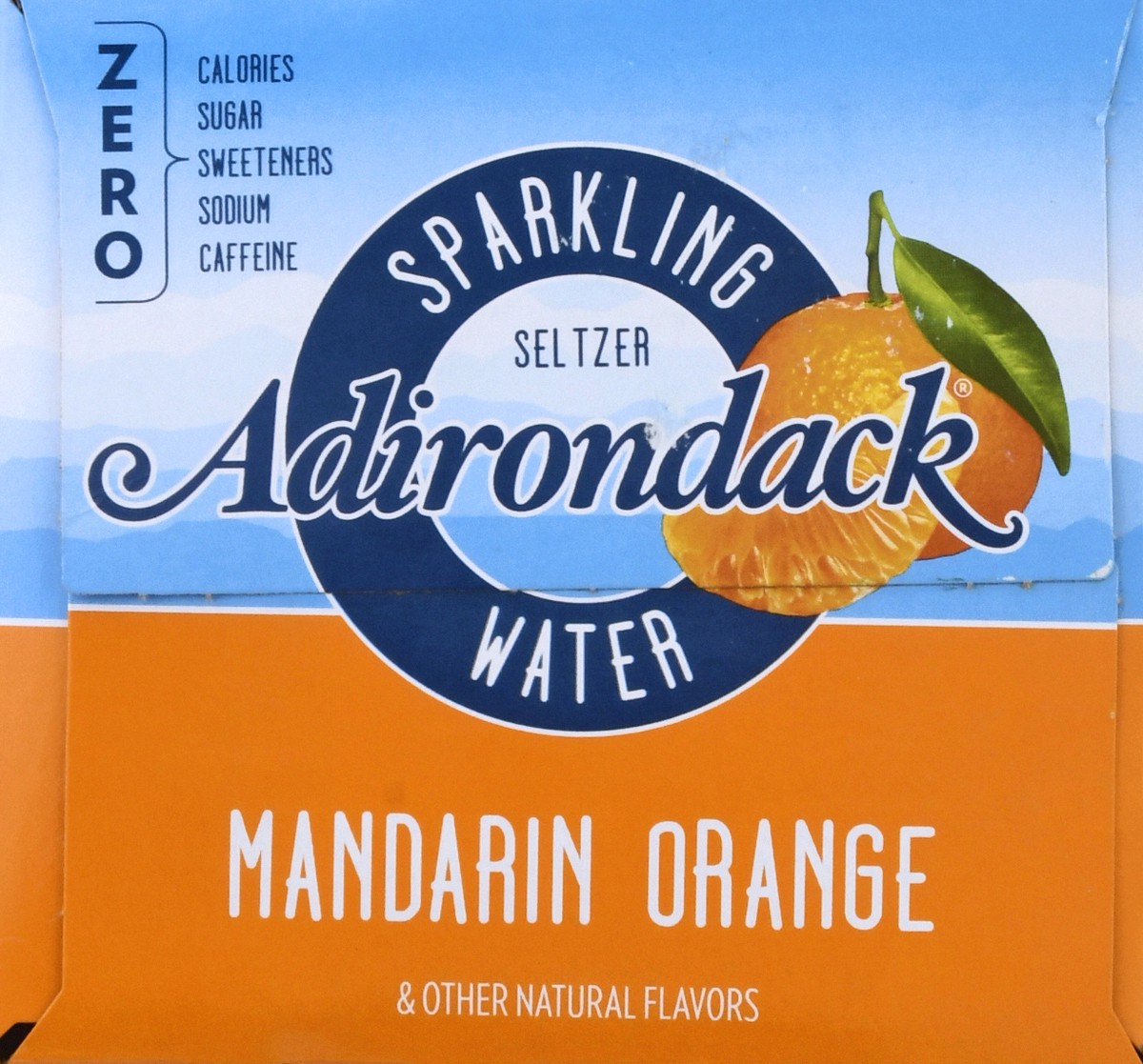 slide 2 of 9, Adirondack Mandarin Orange Sparkling Water - 8 ct, 8 ct