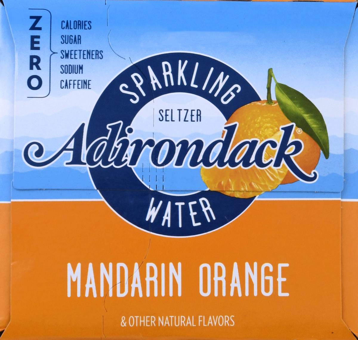 slide 5 of 9, Adirondack Mandarin Orange Sparkling Water - 8 ct, 8 ct