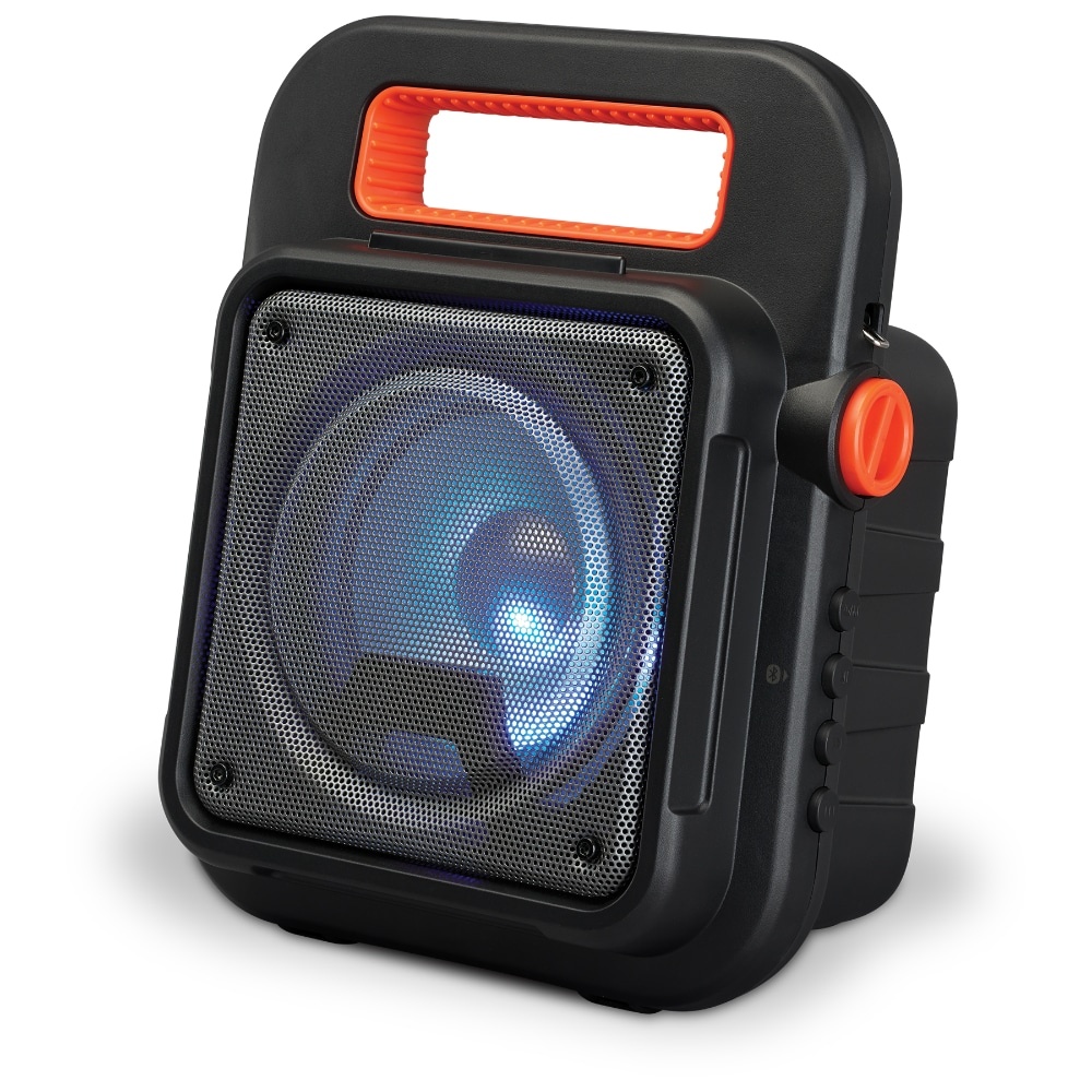 slide 1 of 1, iLive Bluetooth Wireless Tailgate Party Speaker, Black, 1 ct