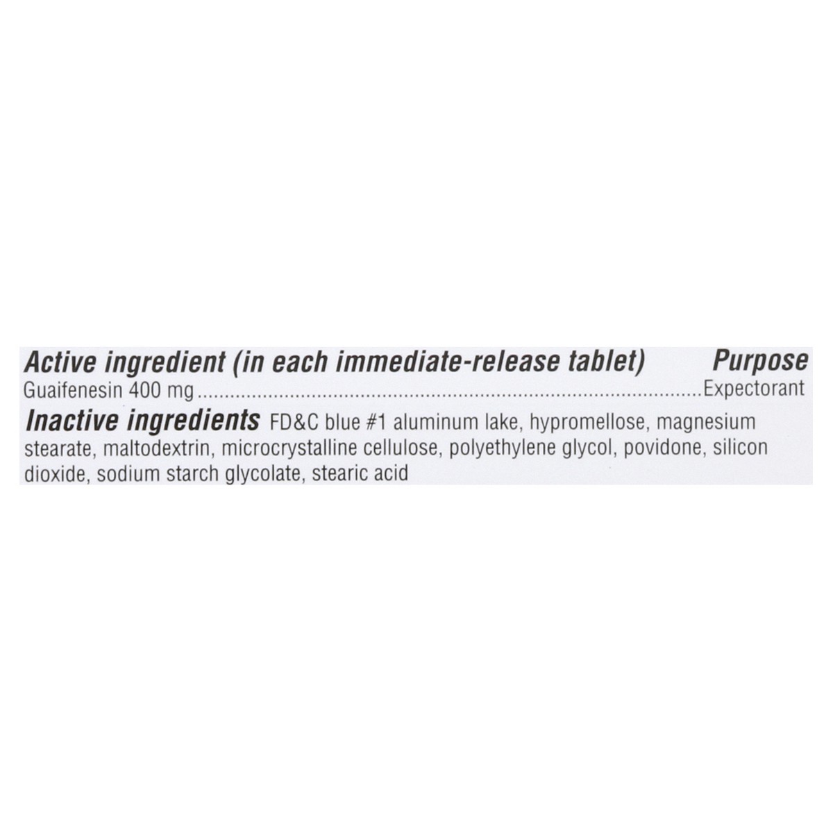 slide 2 of 9, Walgreens Mucus Relief Immediate Release Tablets 400Mg, 30 ct