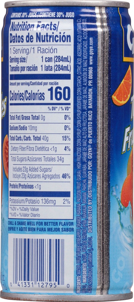 slide 8 of 11, Goya Tropical Fruit Punch Nectar - 9.6 fl oz, 9.6 oz