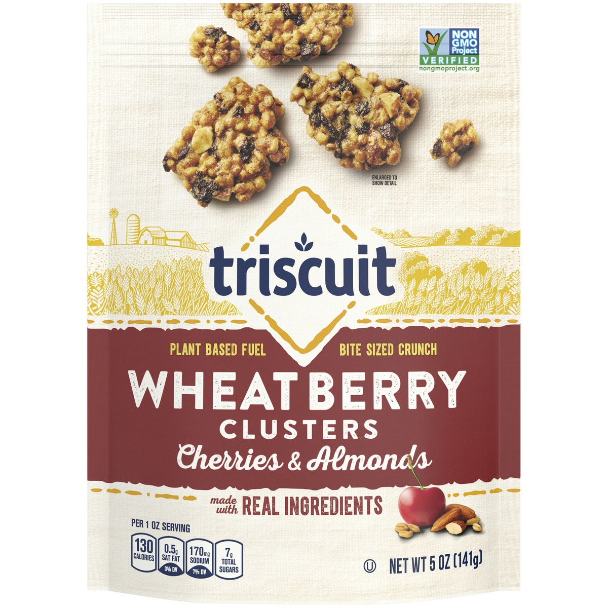 slide 1 of 7, Triscuit Wheat Berry Cherries A, 5 oz