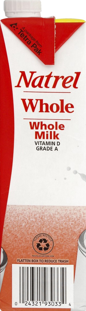 slide 3 of 4, Natrel Whole Milk, 32 fl oz