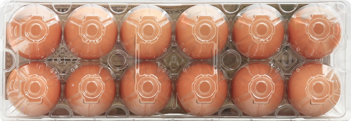 slide 7 of 12, Nature's Yoke Large Free-Range Brown Organic Eggs 12.0 ea, 12 ct