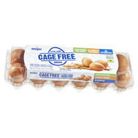 slide 3 of 29, Meijer Cage Free Extra Large Brown Eggs, Dozen, 12 EA     