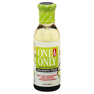 slide 1 of 1, One & Only Balsamic Pear Salad Dressing, 12 oz