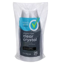 Simply Done Crystal Clear Cups